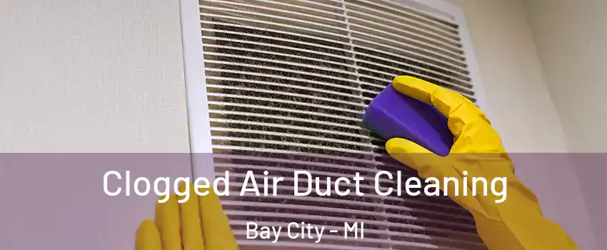  Clogged Air Duct Cleaning Bay City - MI