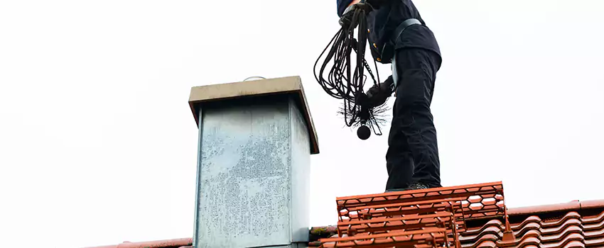 Chimney Brush Cleaning in Bay City, Michigan