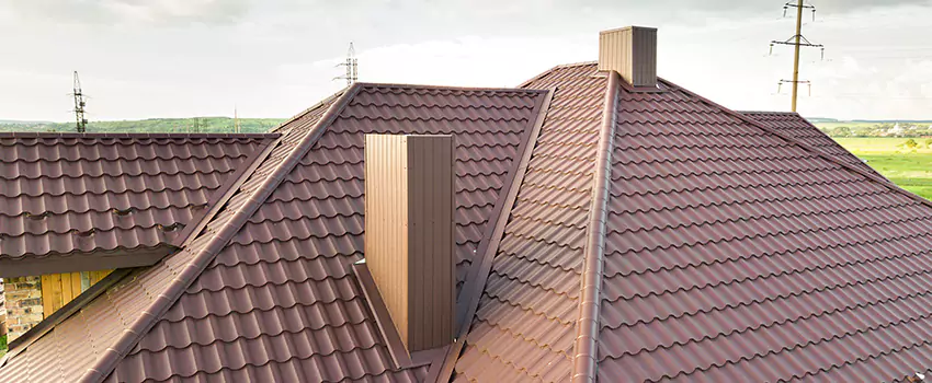 Residential Chimney Flashing Restoration in Bay City, MI