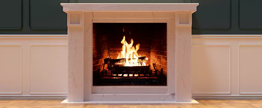 Decorative Electric Fireplace Installation in Bay City, Michigan
