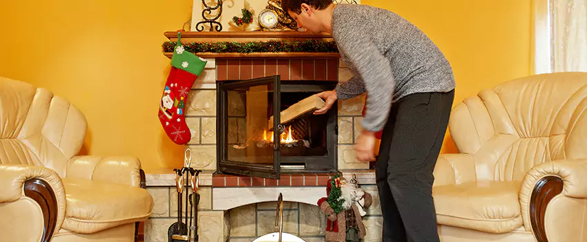 Gas to Wood-Burning Fireplace Conversion Services in Bay City, Michigan