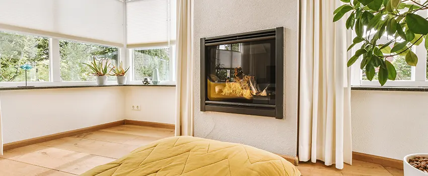 Residential Fireplace Ceramic Glass Installation in Bay City, MI