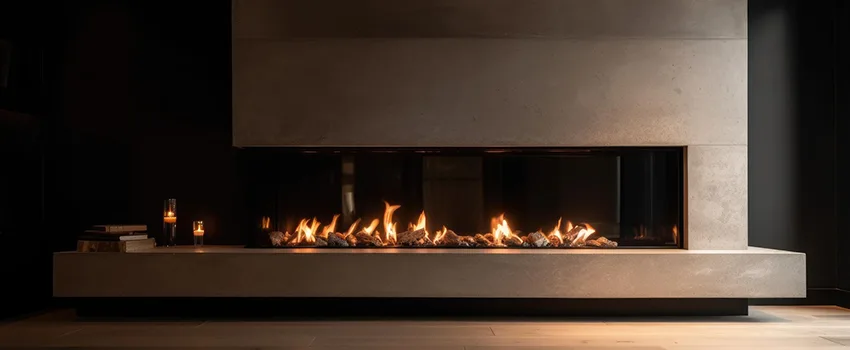 Gas Fireplace Ember Bed Design Services in Bay City, Michigan