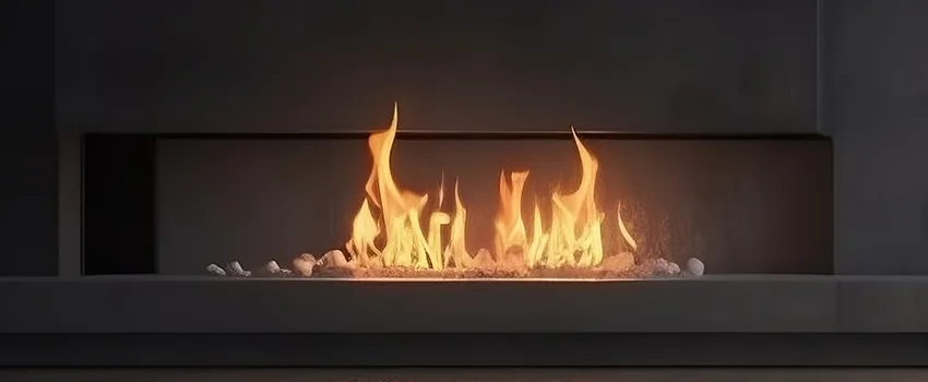 B-Vent Gas Fireplace Installation in Bay City, MI