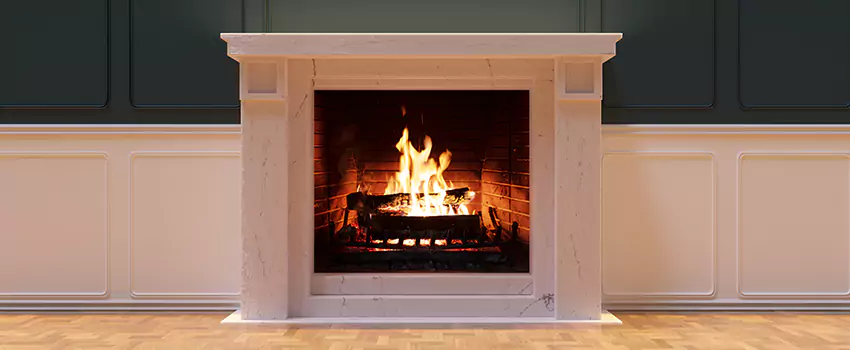Open Flame Wood-Burning Fireplace Installation Services in Bay City, Michigan