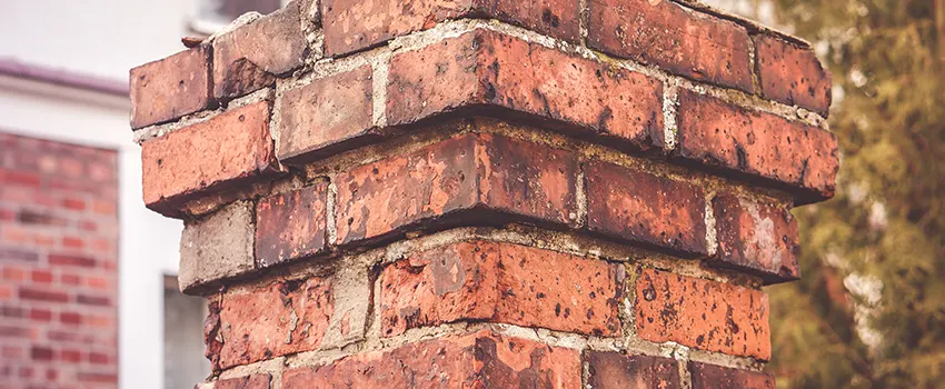 Cracked Chimney Bricks Repair Cost in Bay City, Michigan