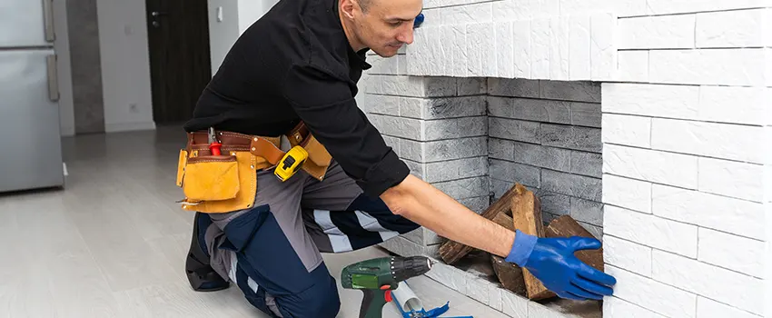 Fireplace Damaged Damper Frame Repair Services in Bay City, Michigan