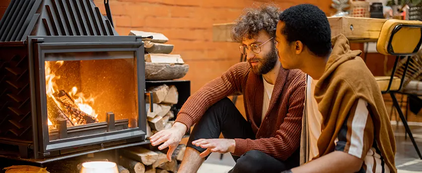 Flue Liner installation for Fireplace Metal in Bay City, MI